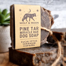 Load image into Gallery viewer, Dog Soap: Pine Tar Miracle Bar
