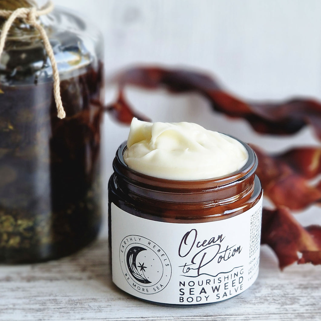 Make a Sumptuous Seaweed Body Salve